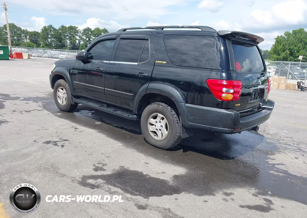 2001 Toyota Sequoia Limited V8 VIN:5TDZT38A11S033181 - 3