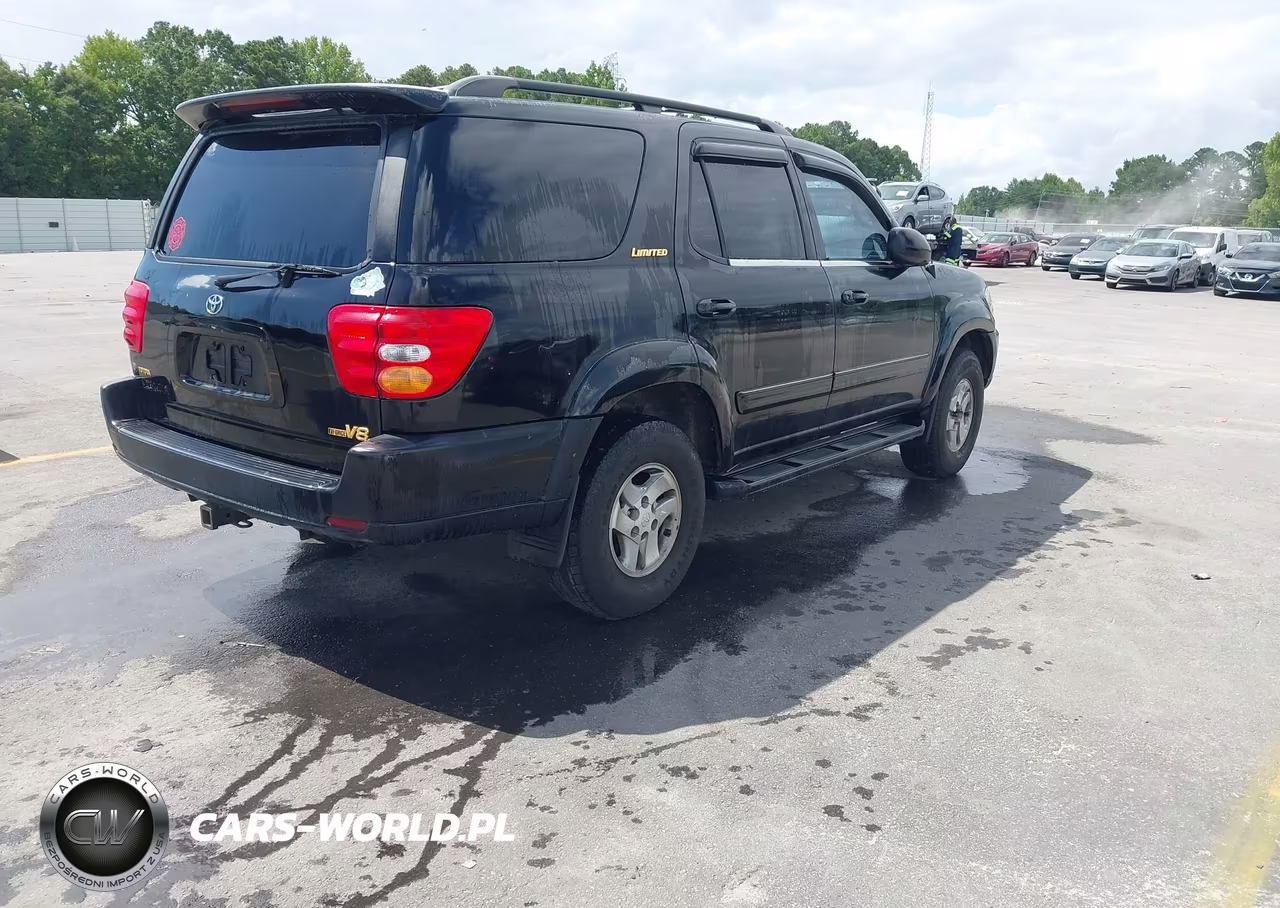 2001 Toyota Sequoia Limited V8 VIN:5TDZT38A11S033181 - 4