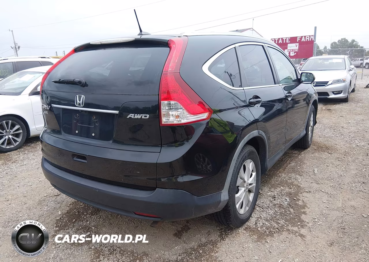 2013 Honda Cr-V Ex-L VIN:2HKRM4H77DH615741 - 4