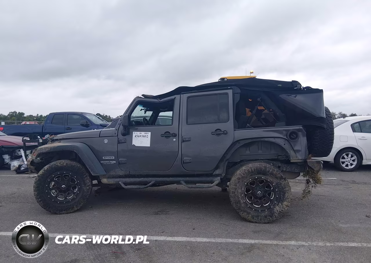 2018 Jeep Wrangler Jk Unlimited Sport 4X4 VIN:1C4BJWDG4JL834773 - 14