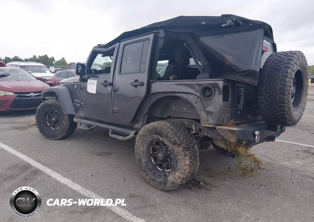 2018 Jeep Wrangler Jk Unlimited Sport 4X4 VIN:1C4BJWDG4JL834773 - 3