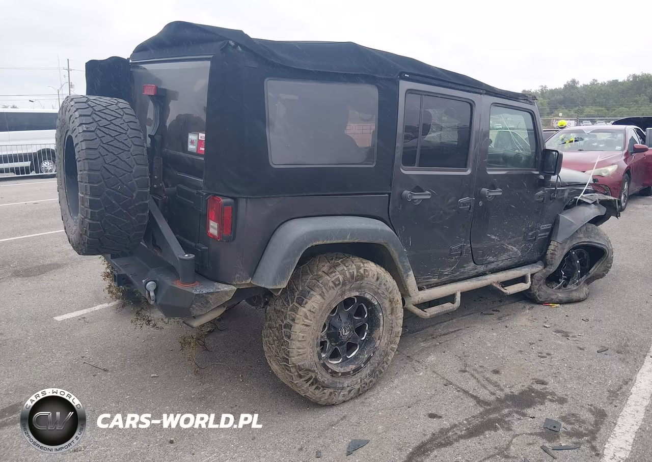 2018 Jeep Wrangler Jk Unlimited Sport 4X4 VIN:1C4BJWDG4JL834773 - 4