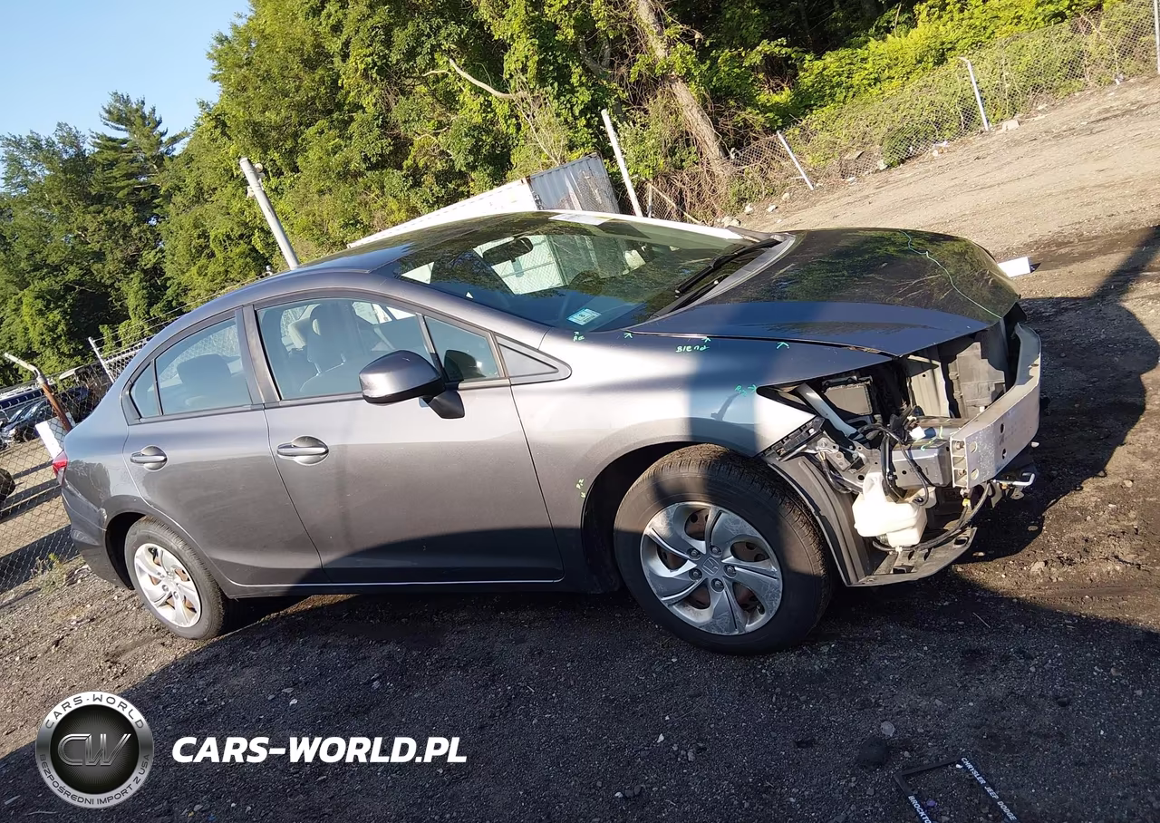 2013 Honda Civic Lx VIN:19XFB2F51DE286957 - 14