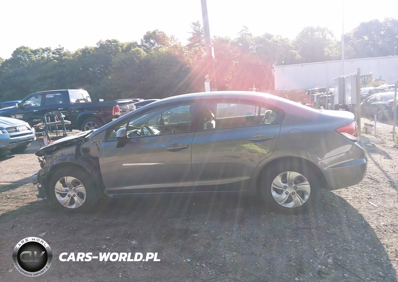 2013 Honda Civic Lx VIN:19XFB2F51DE286957 - 15
