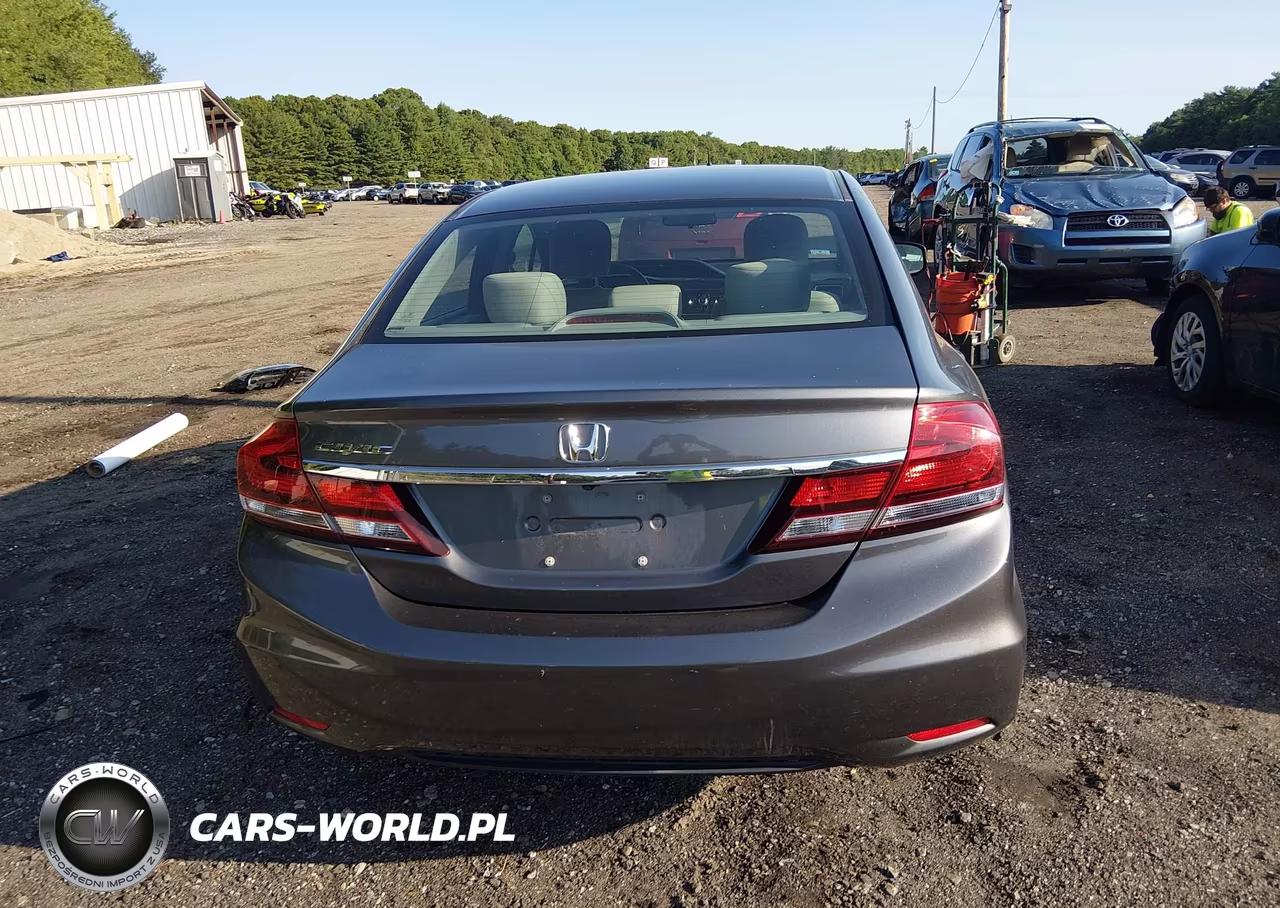 2013 Honda Civic Lx VIN:19XFB2F51DE286957 - 17