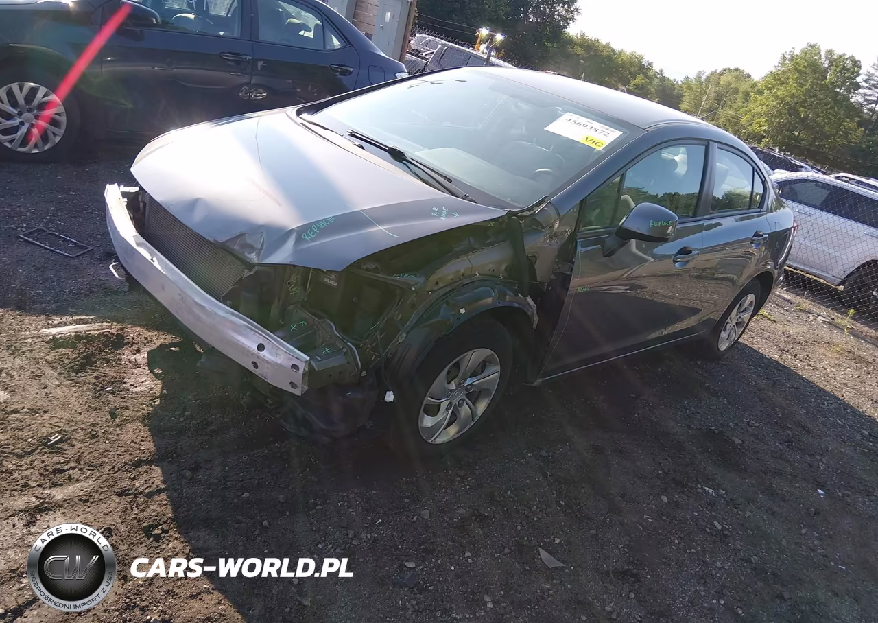 2013 Honda Civic Lx VIN:19XFB2F51DE286957 - 2