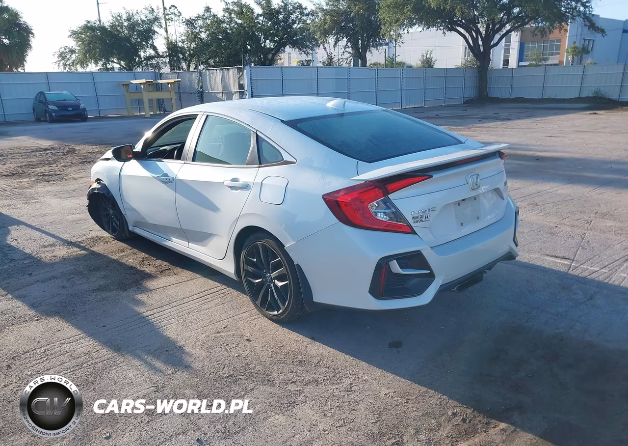 2020 Honda Civic Si Sedan VIN:2HGFC1E55LH702909 - 3