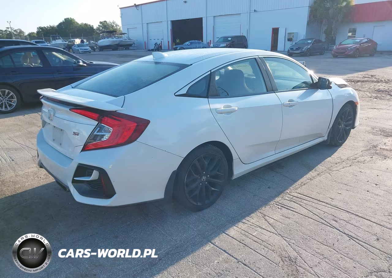 2020 Honda Civic Si Sedan VIN:2HGFC1E55LH702909 - 4