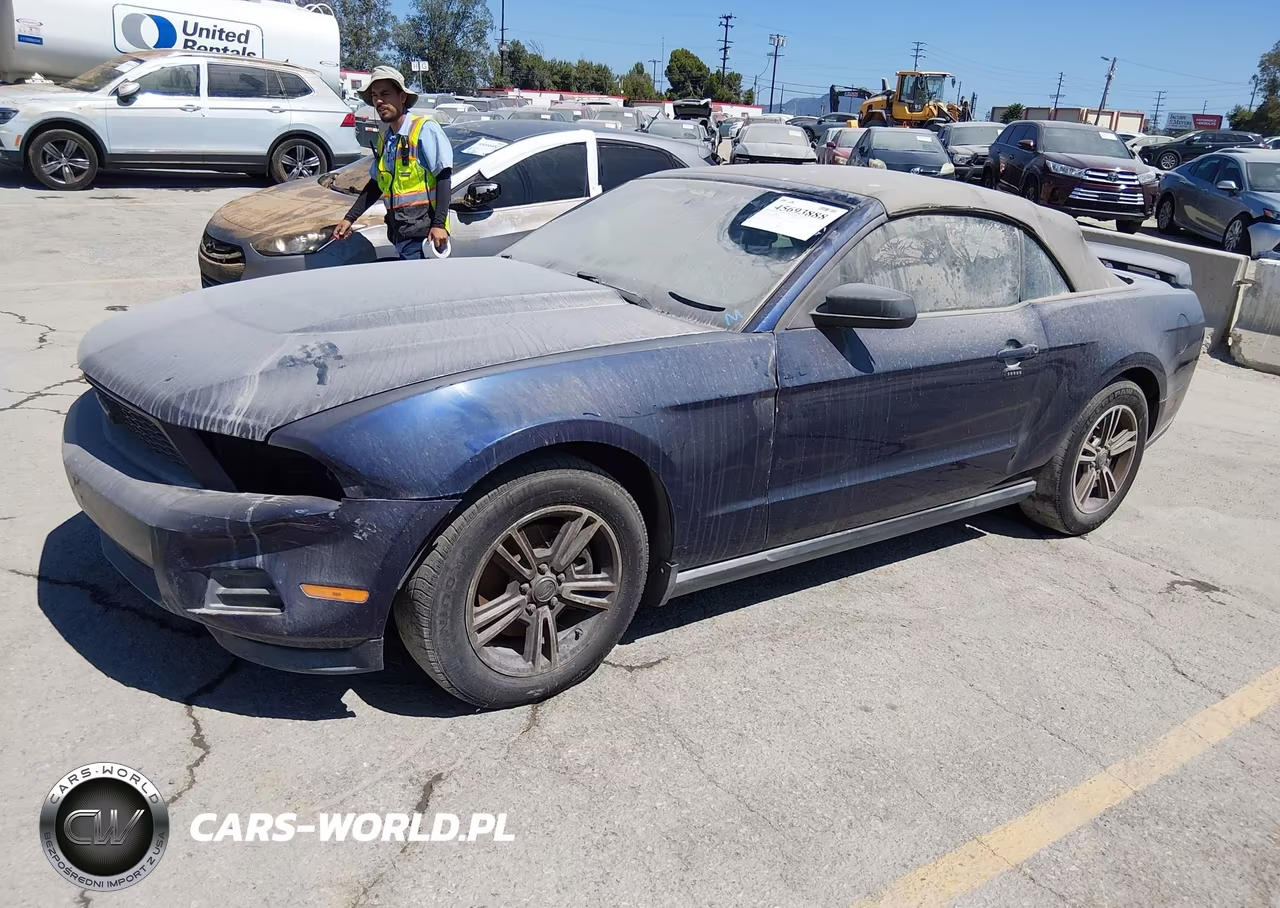2012 Ford Mustang V6 Premium VIN:1ZVBP8EM6C5230483 - 2