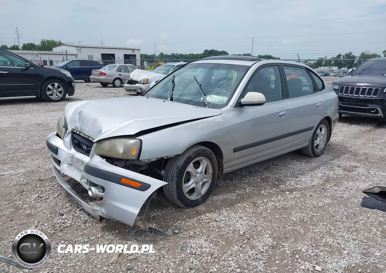 2004 Hyundai Elantra Gt VIN:KMHDN56D04U103357 - 2