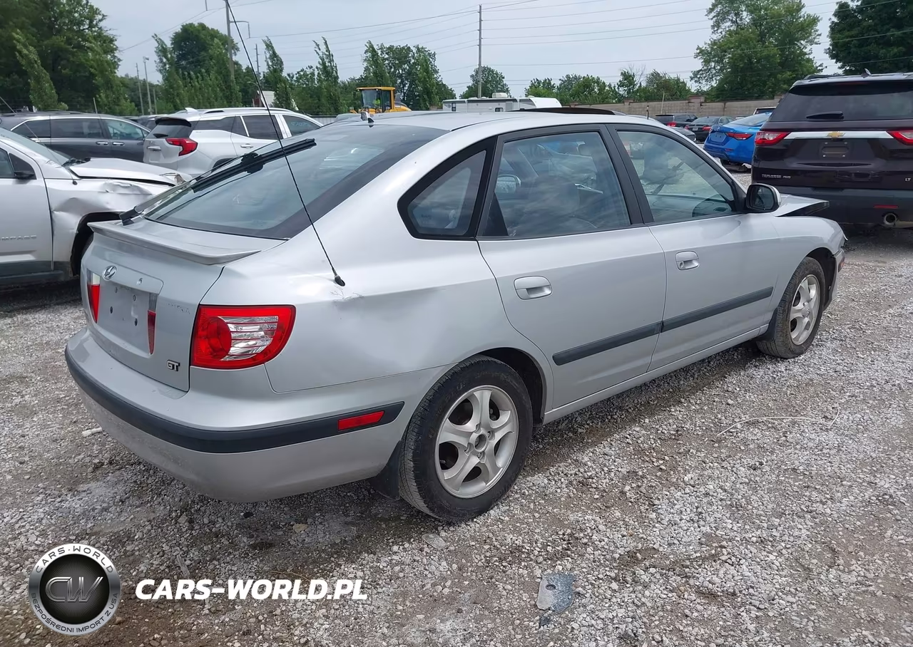 2004 Hyundai Elantra Gt VIN:KMHDN56D04U103357 - 4