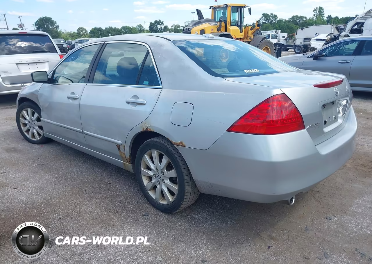 2007 Honda Accord 3.0 Ex VIN:1HGCM66517A077246 - 3