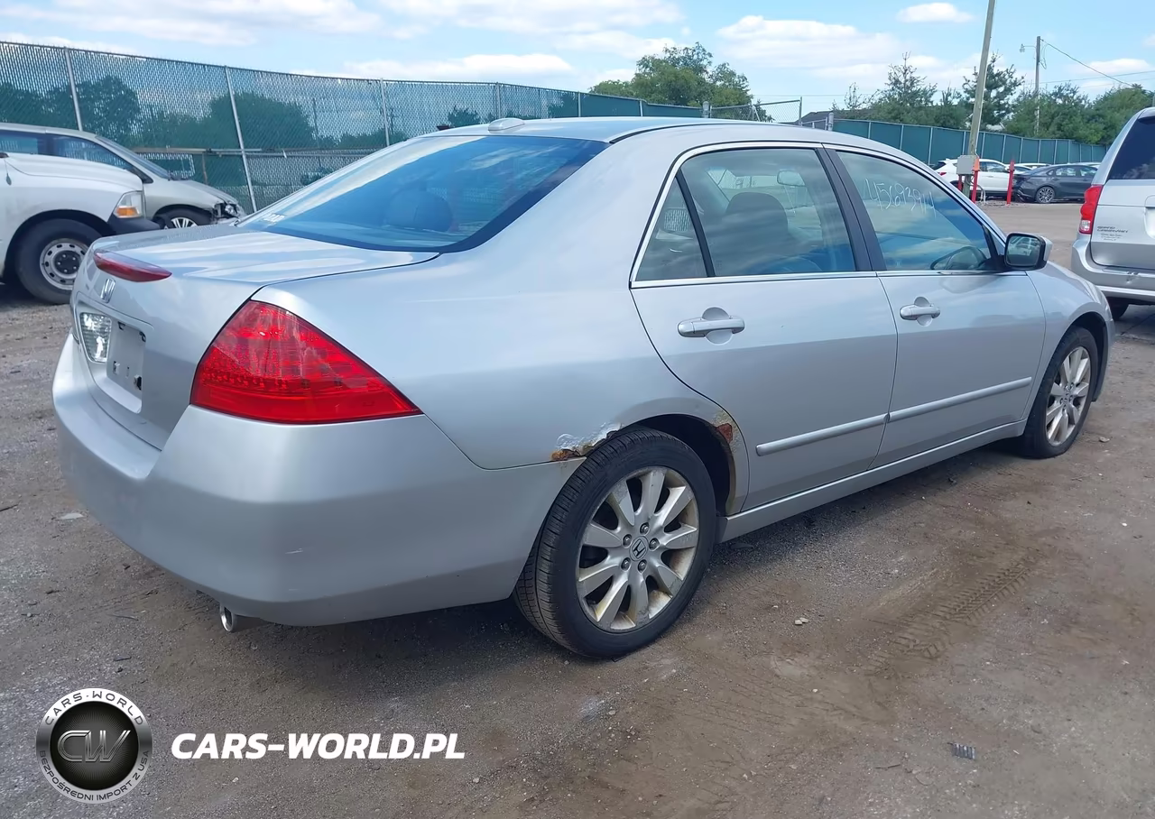 2007 Honda Accord 3.0 Ex VIN:1HGCM66517A077246 - 4