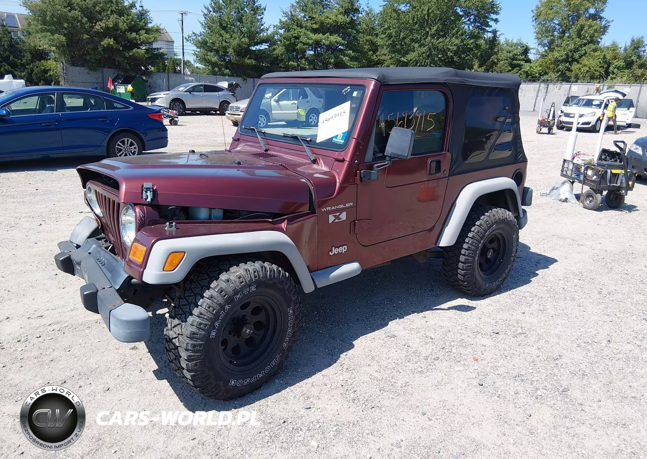 2002 Jeep Wrangler X VIN:1J4FA39S42P715932 - 2