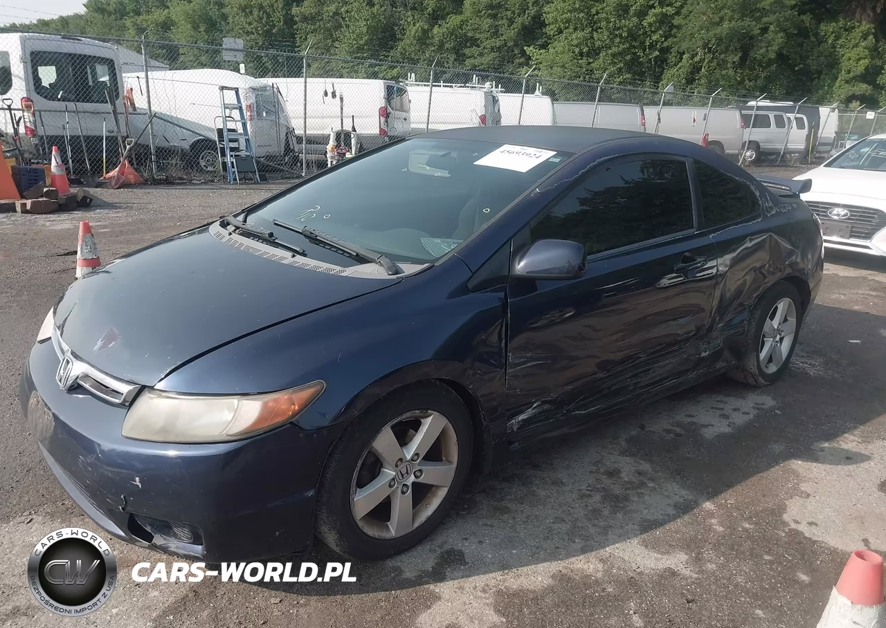 2007 Honda Civic Lx VIN:2HGFG12677H558030 - 2