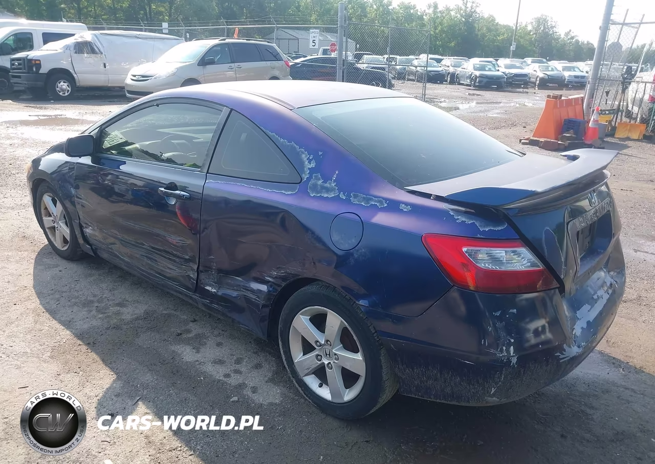 2007 Honda Civic Lx VIN:2HGFG12677H558030 - 3
