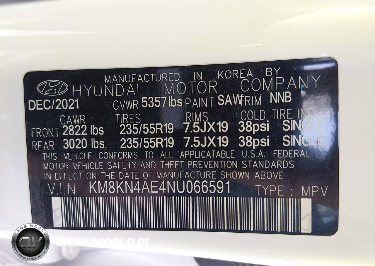 2022 Hyundai Ioniq 5 Sel VIN:KM8KN4AE4NU066591 - 9