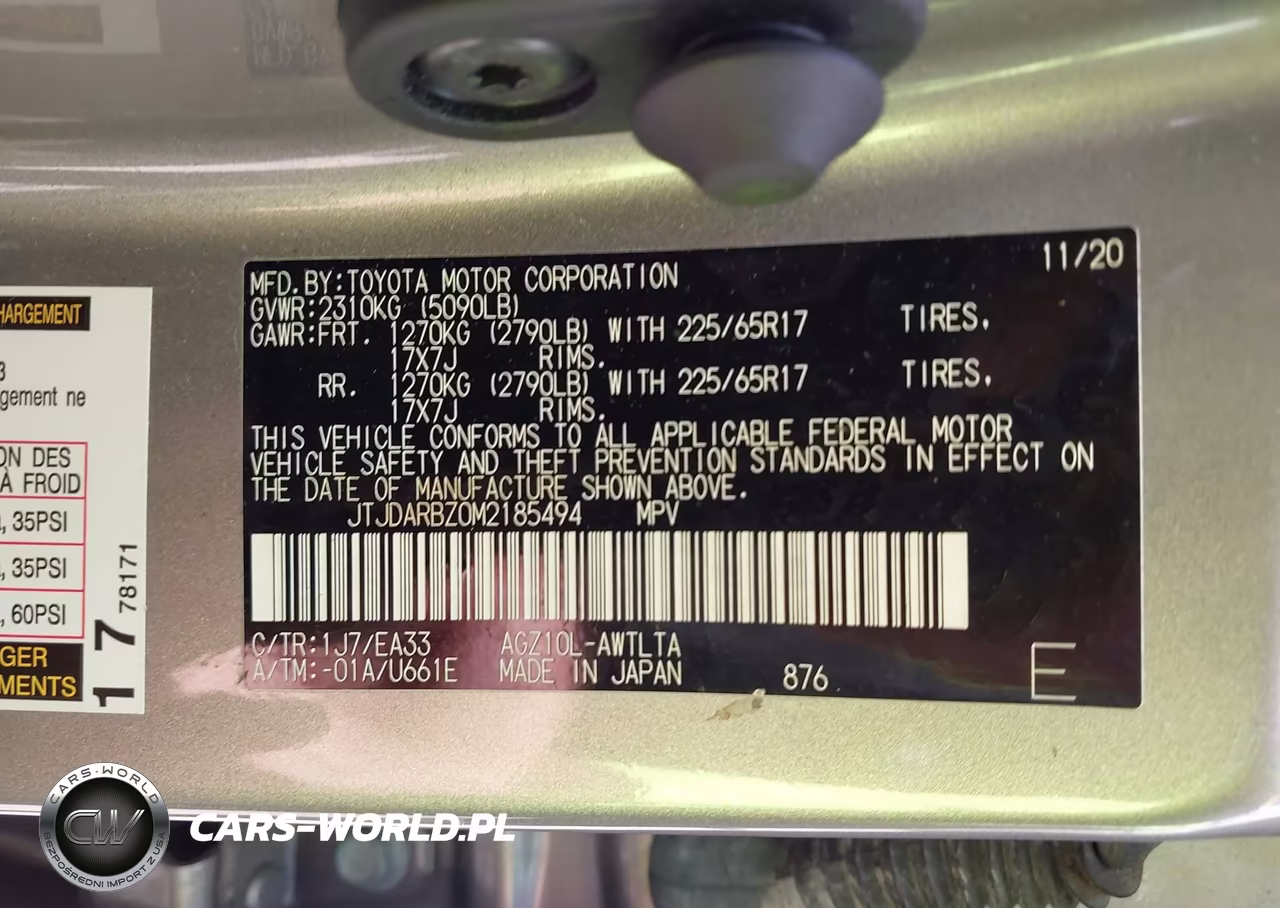 2021 Lexus Nx 300 VIN:JTJDARBZ0M2185494 - 9