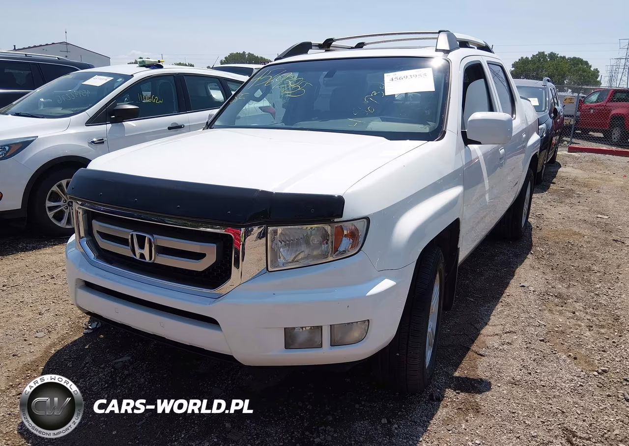 2011 Honda Ridgeline Rtl VIN:5FPYK1F51BB006360 - 2
