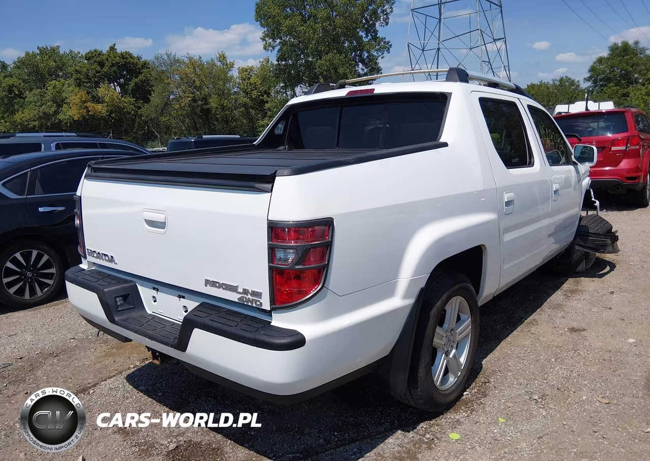 2011 Honda Ridgeline Rtl VIN:5FPYK1F51BB006360 - 4