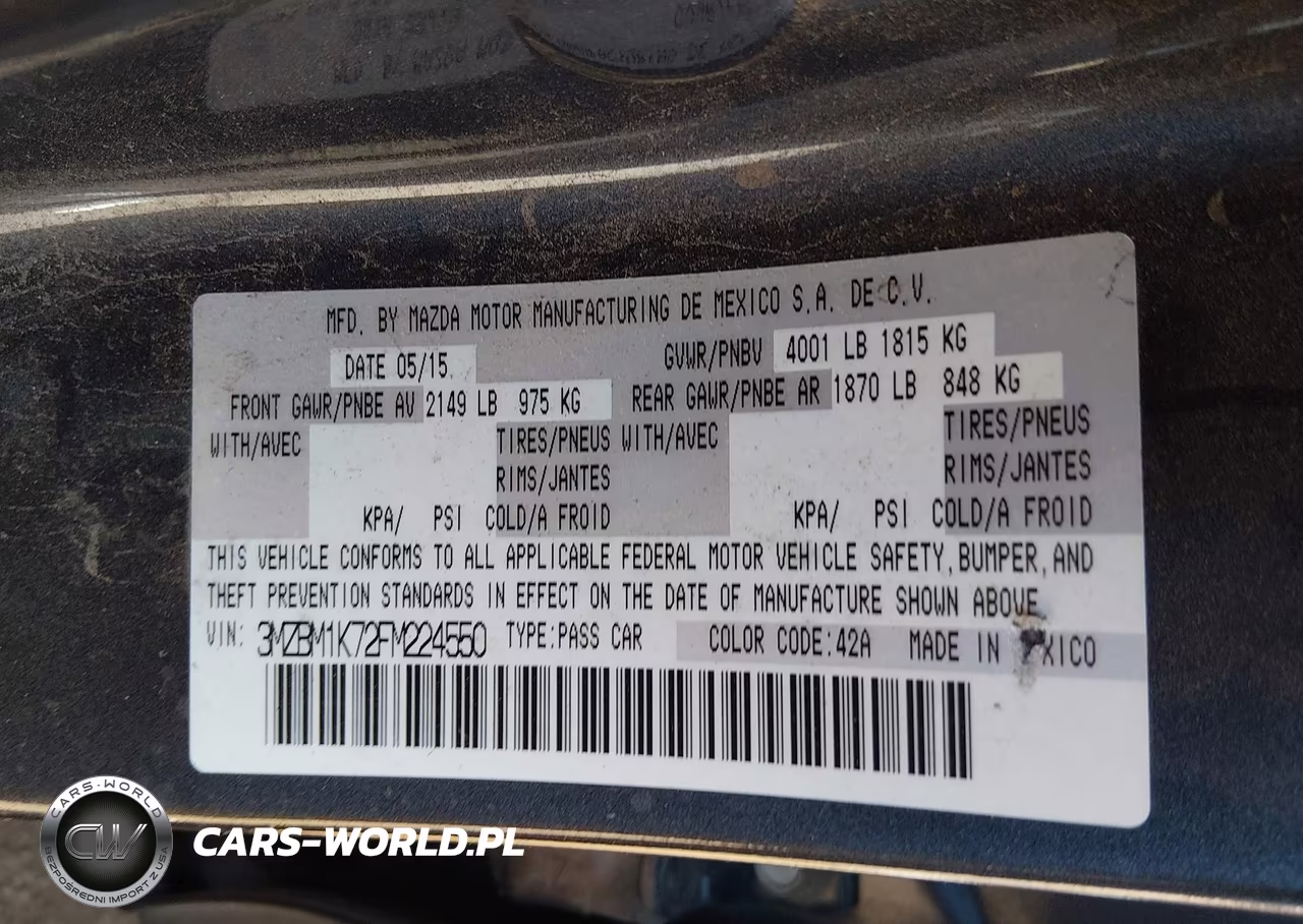 2015 Mazda Mazda3 I Sport VIN:3MZBM1K72FM224550 - 9