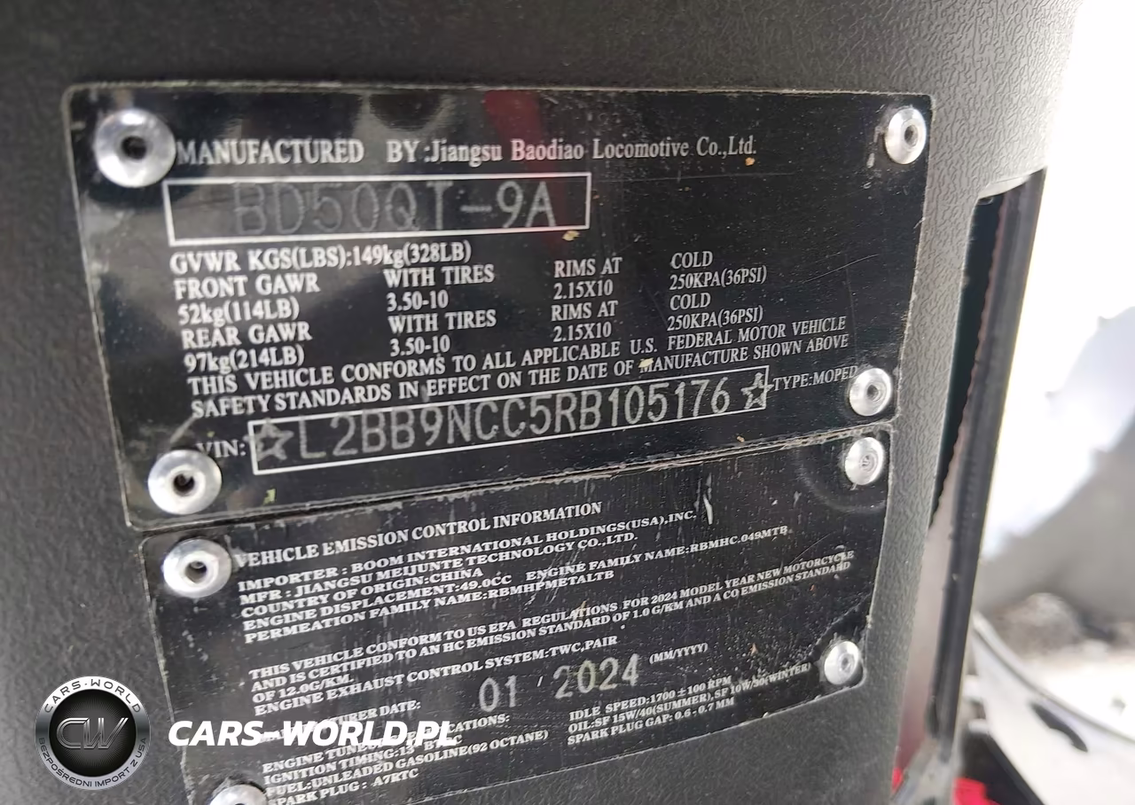 2024 Baodiao Bd50Qt VIN:L2BB9NCC5RB105176 - 10