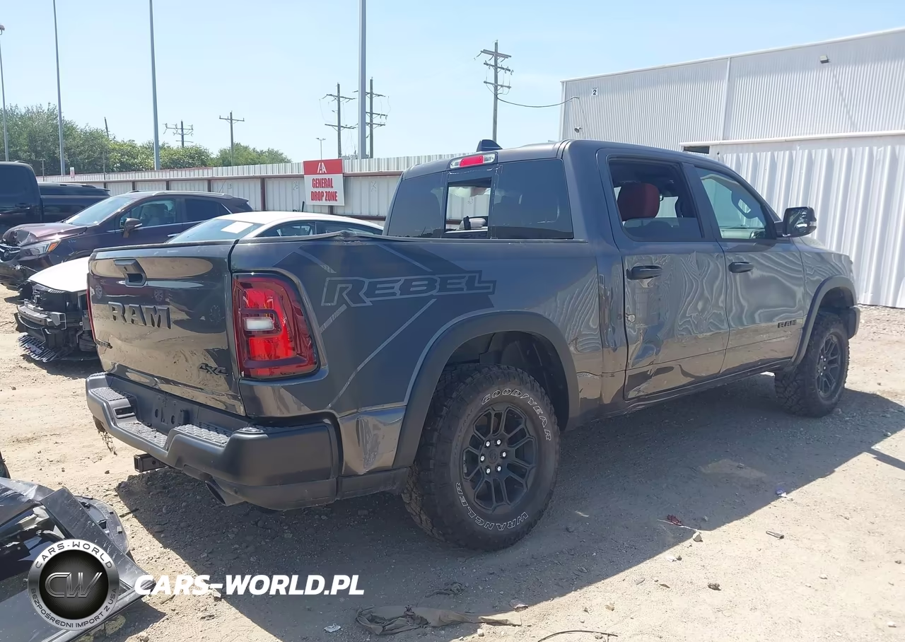 2026 Ram 1500 Rebel 4X4 5'7 Box VIN:1C6SRFLP4TN264492 - 4