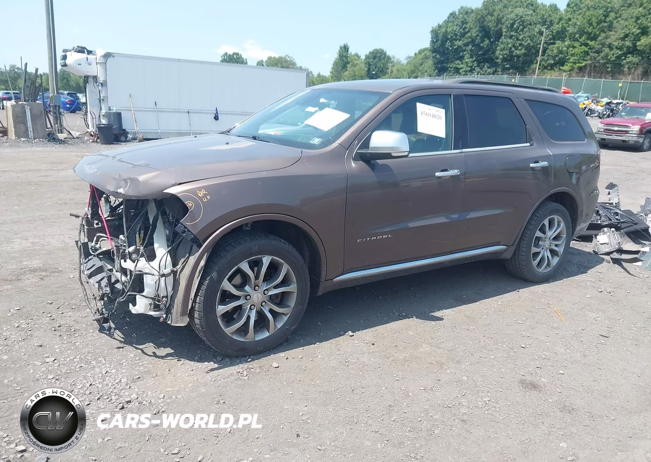 2018 Dodge Durango Citadel Anodized Platinum Awd VIN:1C4RDJEG3JC363884 - 2