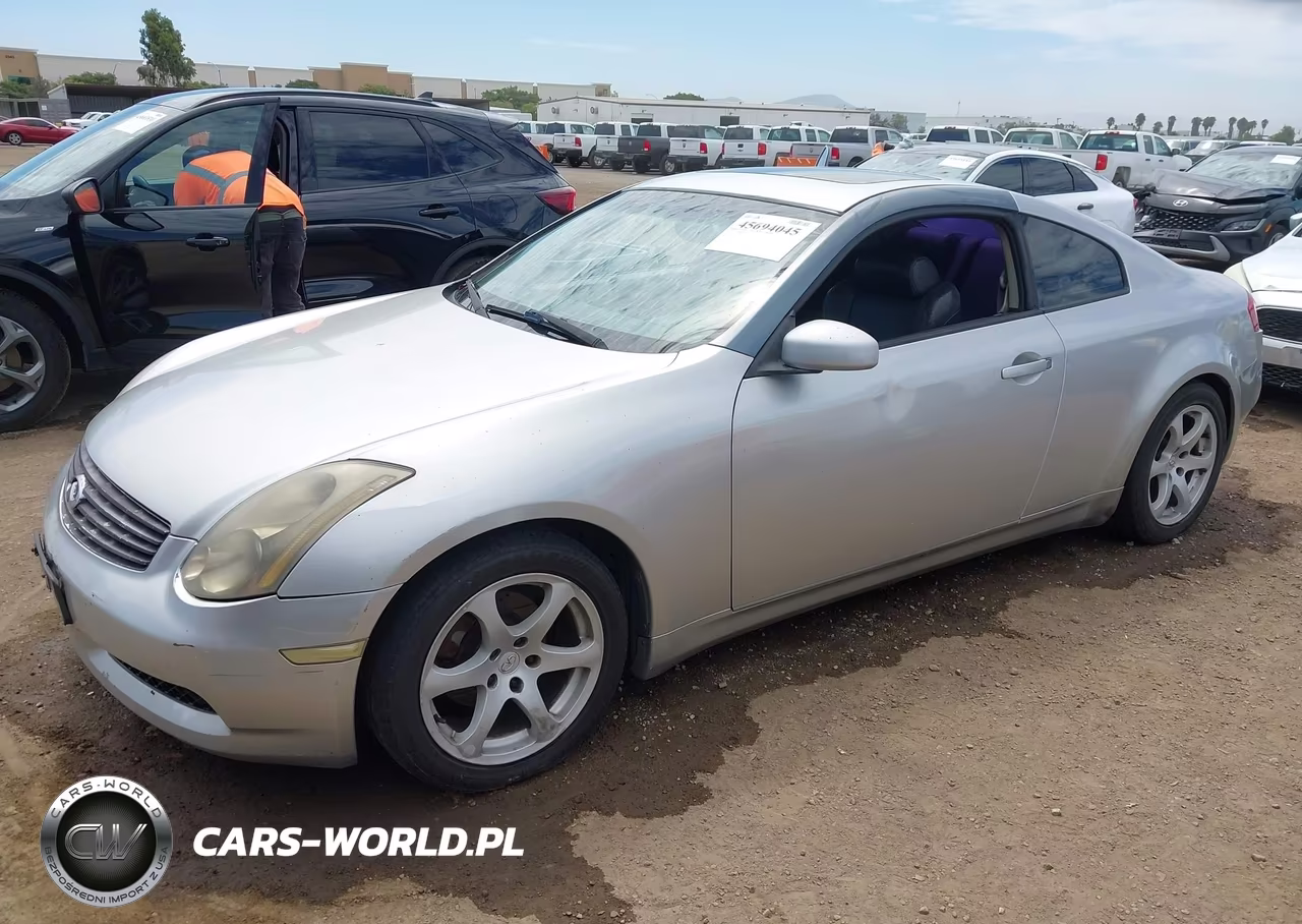 2003 Infiniti G35 Base W-Leather VIN:JNKCV54E63M225925 - 2