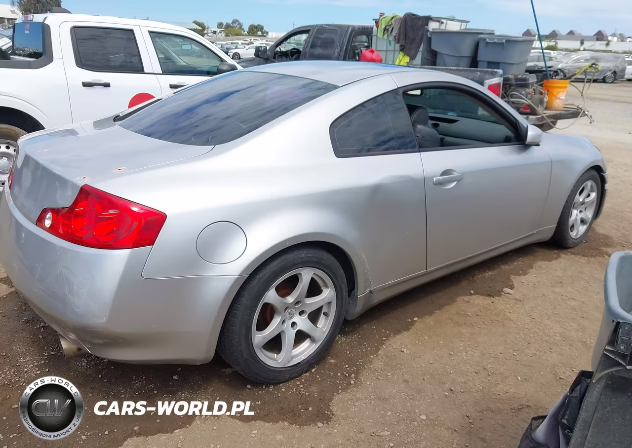 2003 Infiniti G35 Base W-Leather VIN:JNKCV54E63M225925 - 4