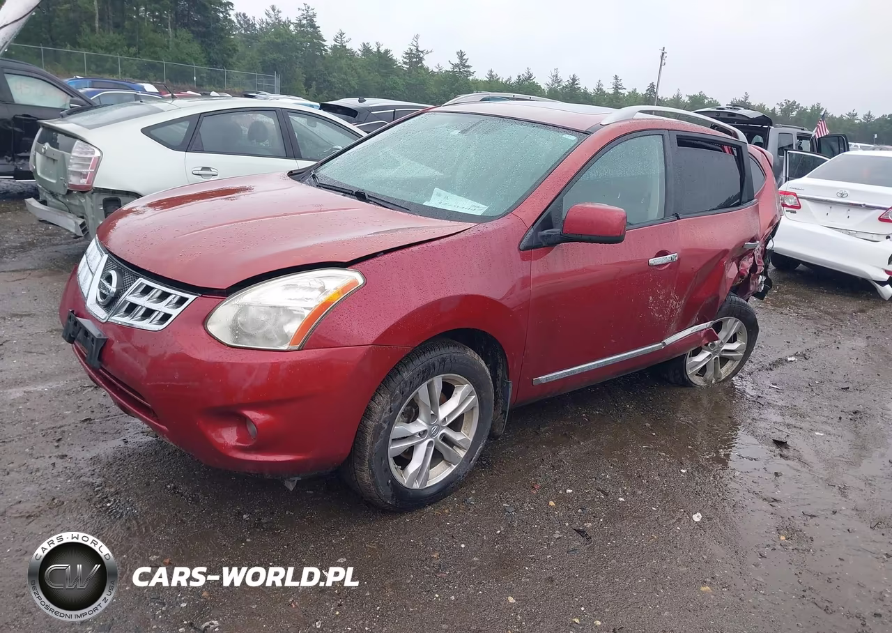 2012 Nissan Rogue Sv VIN:JN8AS5MV7CW369123 - 2