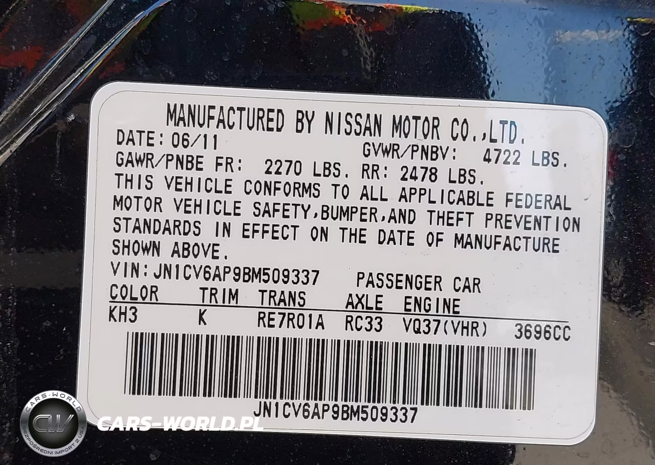 2011 Infiniti G37 Journey VIN:JN1CV6AP9BM509337 - 9