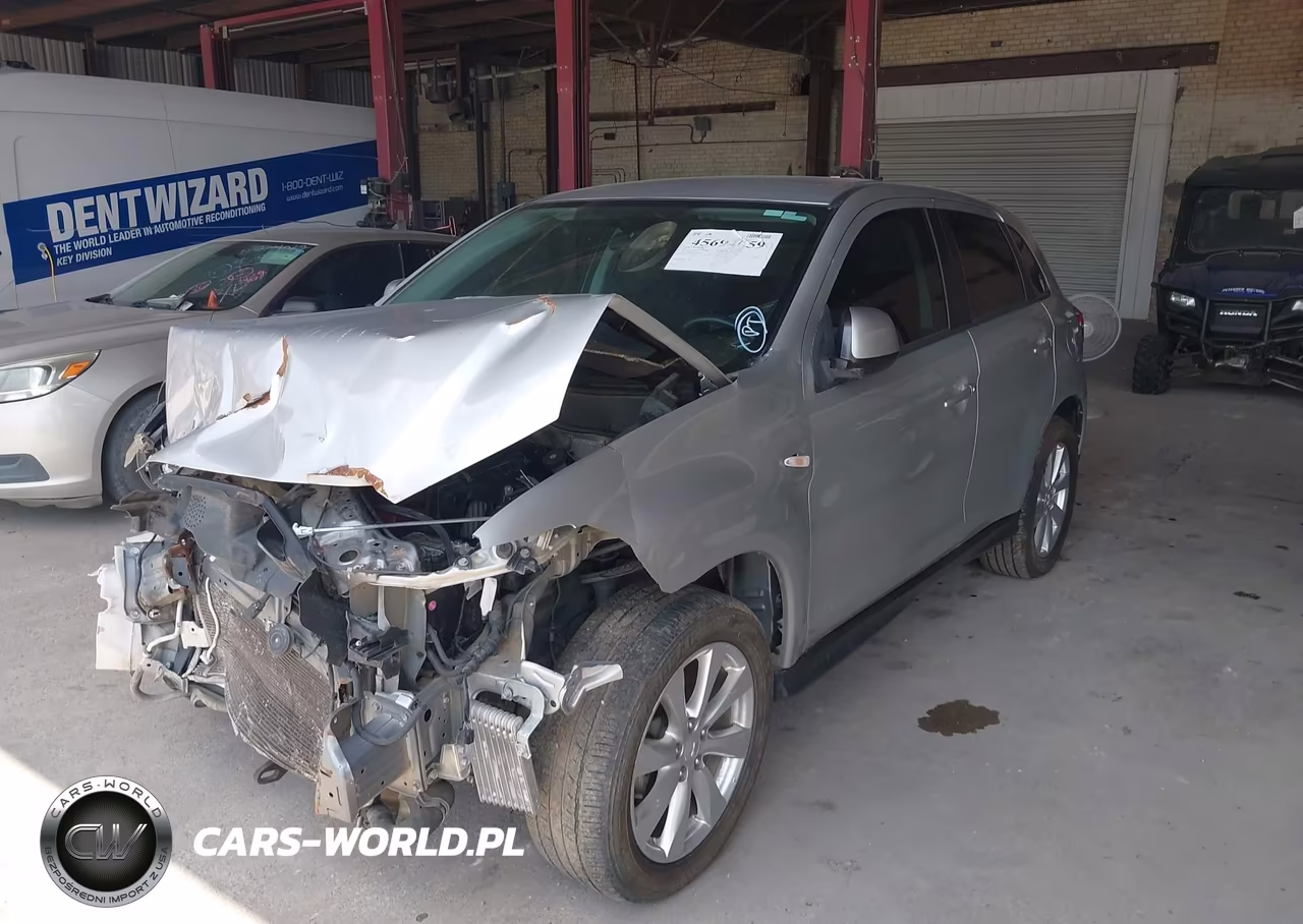 2015 Mitsubishi Outlander Sport Es VIN:4A4AP3AU4FE023546 - 2