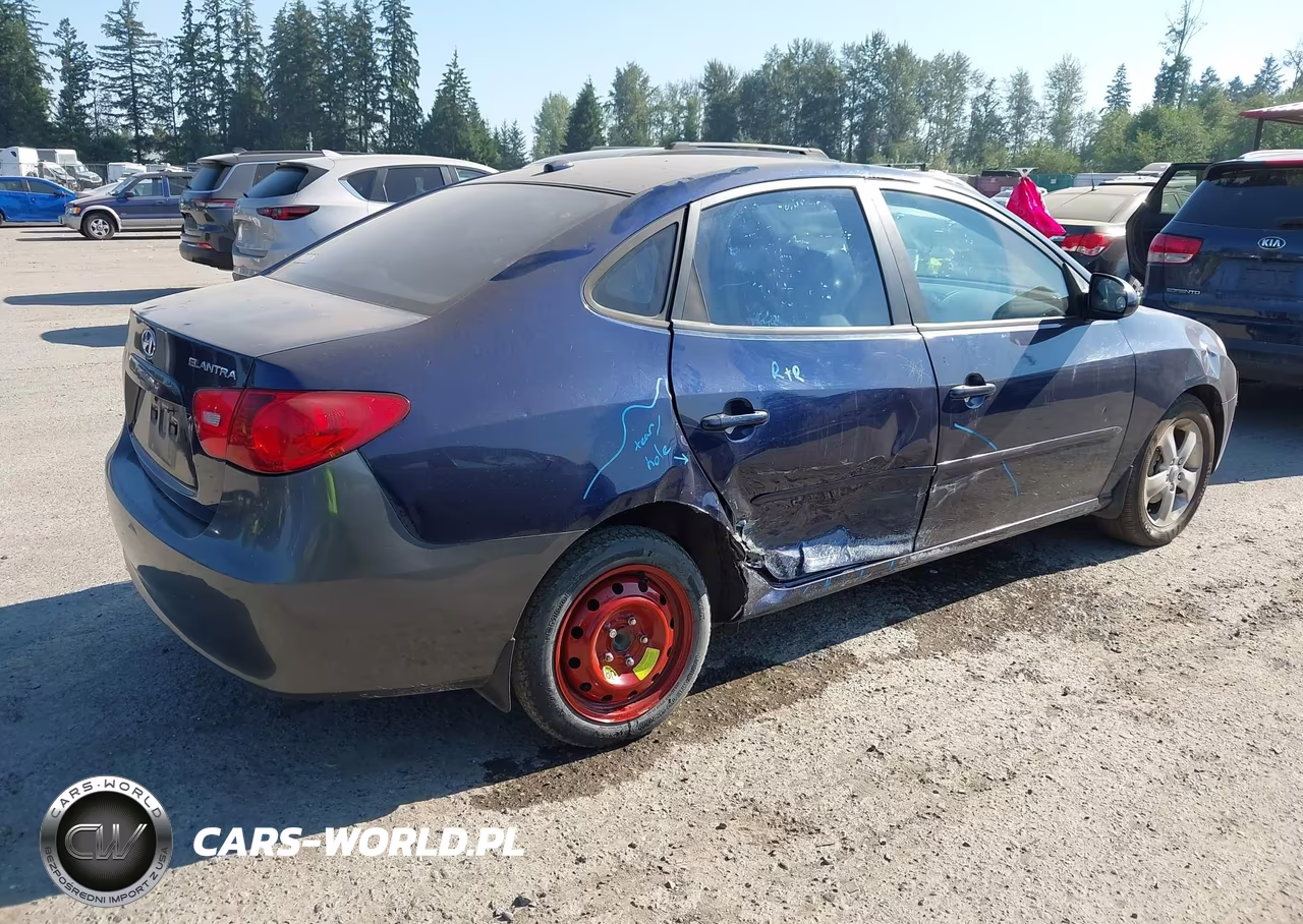 2008 Hyundai Elantra Gls-Se VIN:KMHDU46D98U464914 - 4