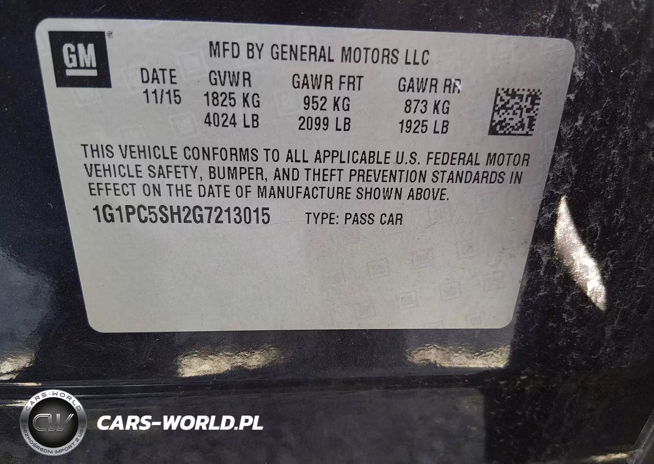 2016 Chevrolet Cruze Limited Ls Auto VIN:1G1PC5SH2G7213015 - 9