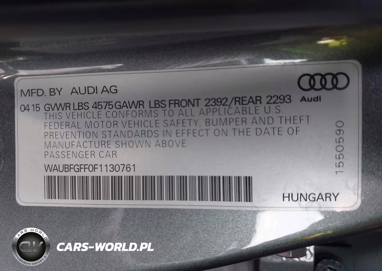2015 Audi A3 2.0T Premium VIN:WAUBFGFF0F1130761 - 9