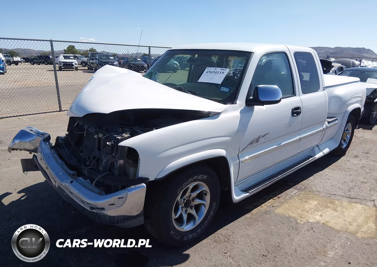 2002 GMC Sierra 1500 Sle VIN:1GTEC19TX2Z220843 - 2