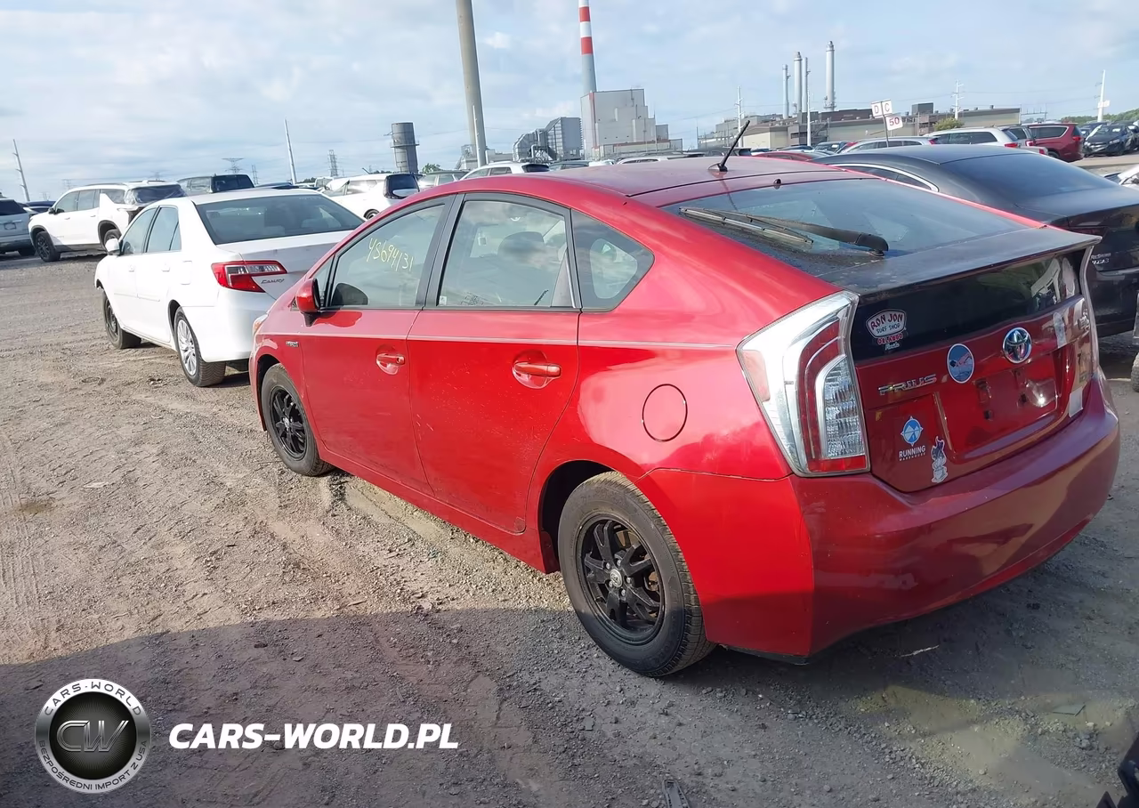 2012 Toyota Prius Two VIN:JTDKN3DU8C0334970 - 3