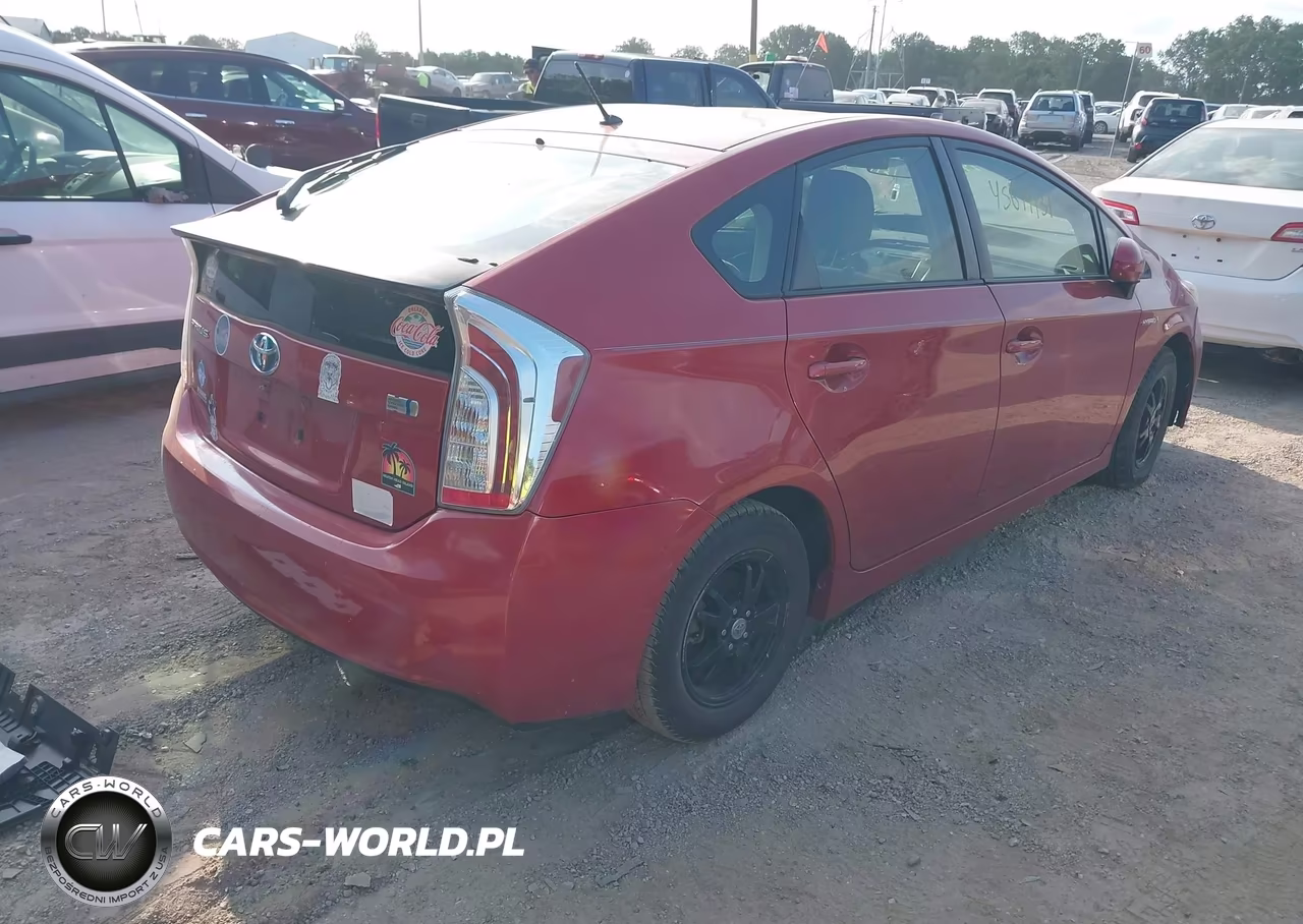 2012 Toyota Prius Two VIN:JTDKN3DU8C0334970 - 4