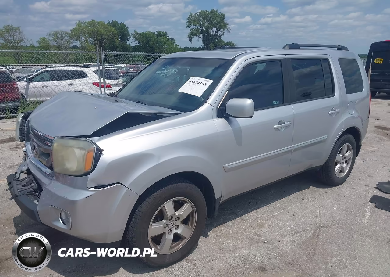 2011 Honda Pilot Ex-L VIN:5FNYF4H57BB080233 - 2
