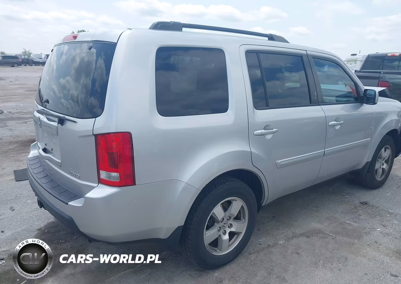 2011 Honda Pilot Ex-L VIN:5FNYF4H57BB080233 - 4