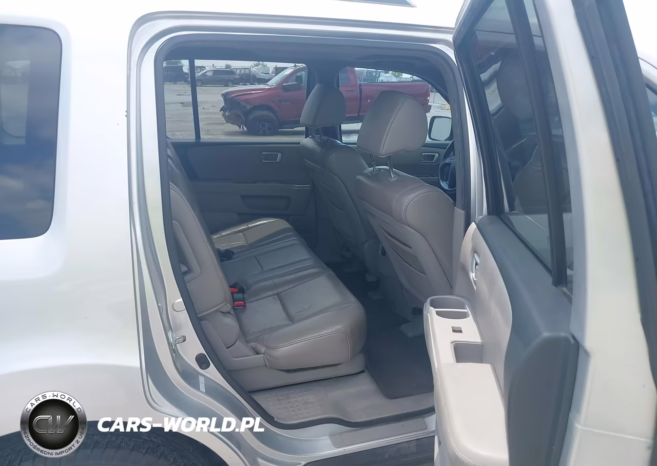 2011 Honda Pilot Ex-L VIN:5FNYF4H57BB080233 - 8