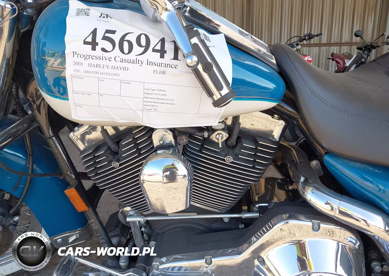 2001 Harley-Davidson Flhr VIN:1HD1FDV161Y613933 - 9