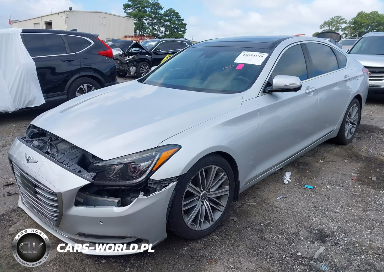 2018 Genesis G80 3.8 VIN:KMHGN4JE0JU264469 - 2