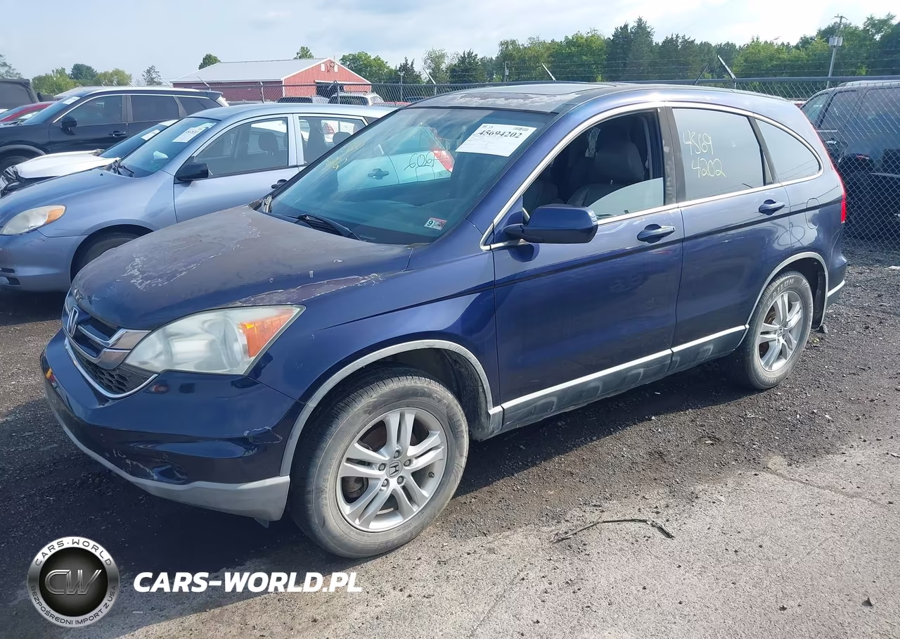 2010 Honda Cr-V Ex-L VIN:5J6RE4H71AL082140 - 2