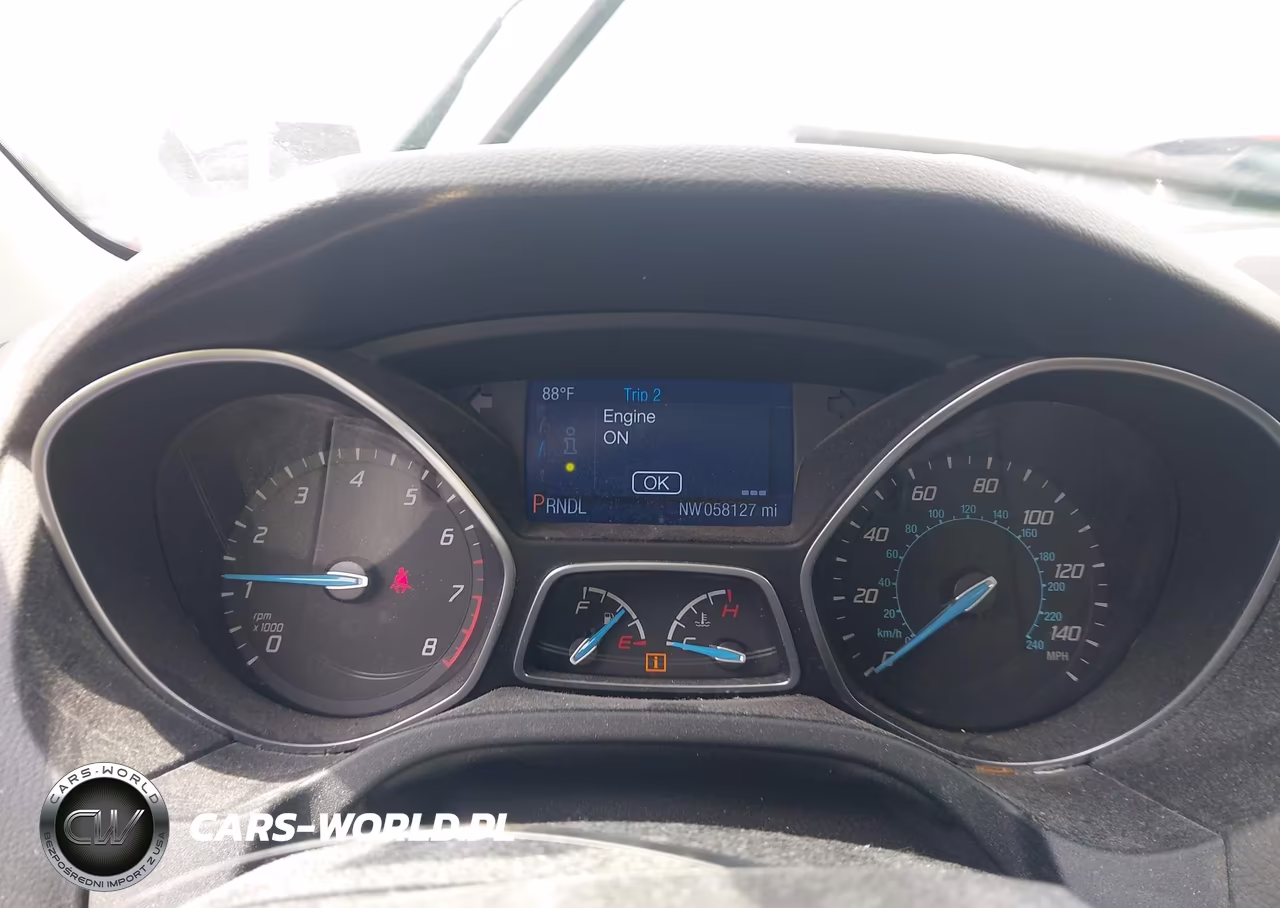 2014 Ford Focus Se VIN:1FADP3F28EL401878 - 7