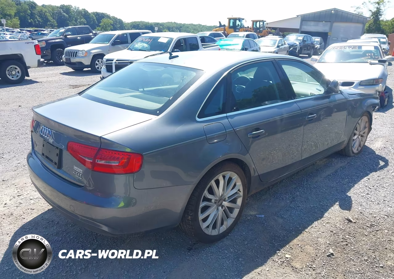 2013 Audi A4 2.0T Premium VIN:WAUBFAFLXDN036704 - 4