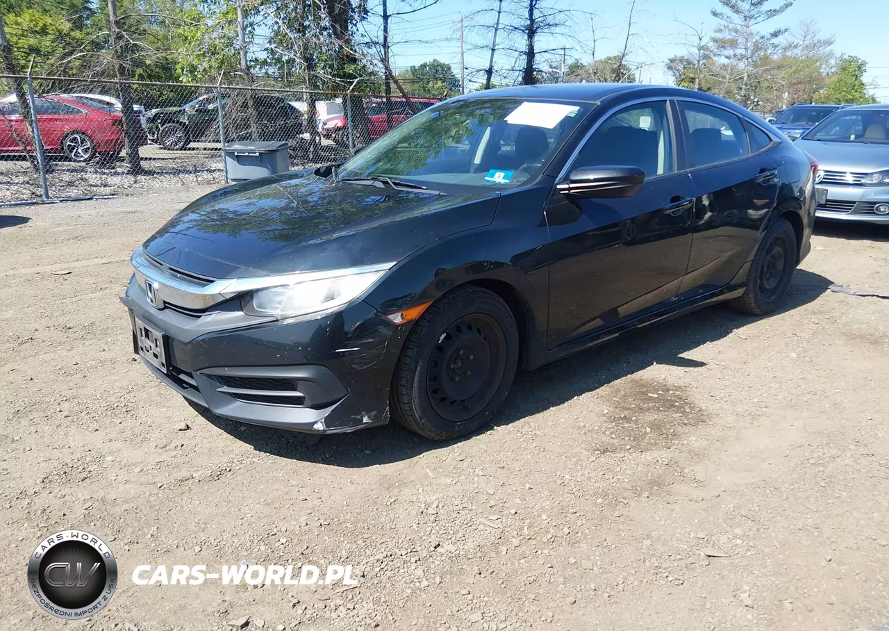 2016 Honda Civic Lx VIN:19XFC2F5XGE221834 - 2
