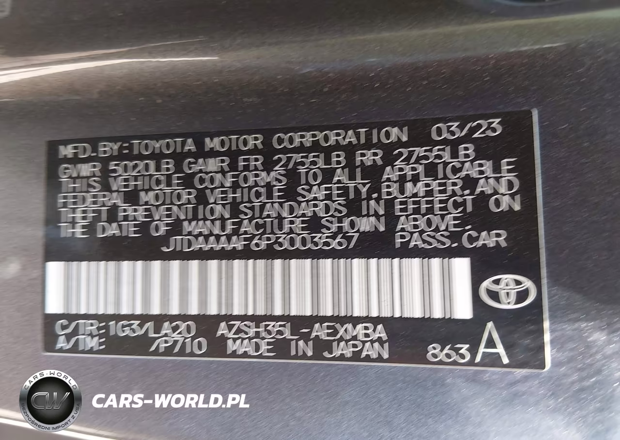 2023 Toyota Crown Limited VIN:JTDAAAAF6P3003567 - 9