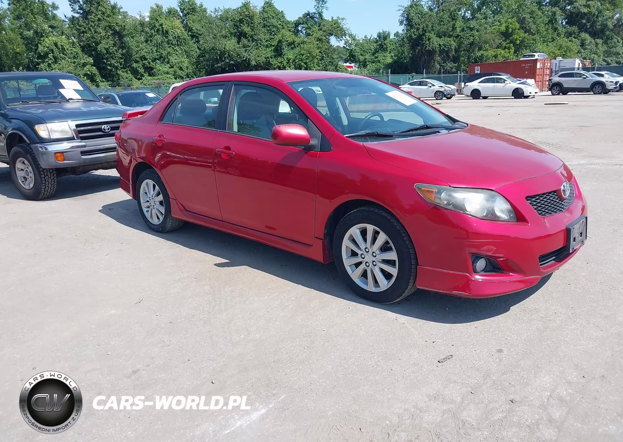 2009 Toyota Corolla S VIN:2T1BU40E09C118939 - 1